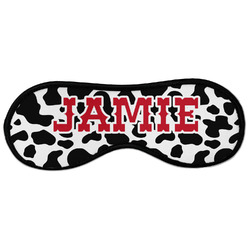 Cowprint Cowgirl Sleeping Eye Masks - Large (Personalized)