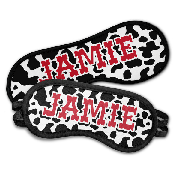 Cowprint Cowgirl Sleeping Eye Masks - PARENT