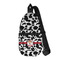 Cowprint Cowgirl Sling Bag - Front View