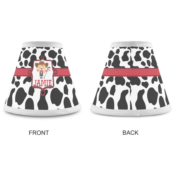 Cowprint Cowgirl Small Chandelier Lamp - Approval