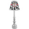 Cowprint Cowgirl Small Chandelier Lamp - LIFESTYLE (on candle stick)