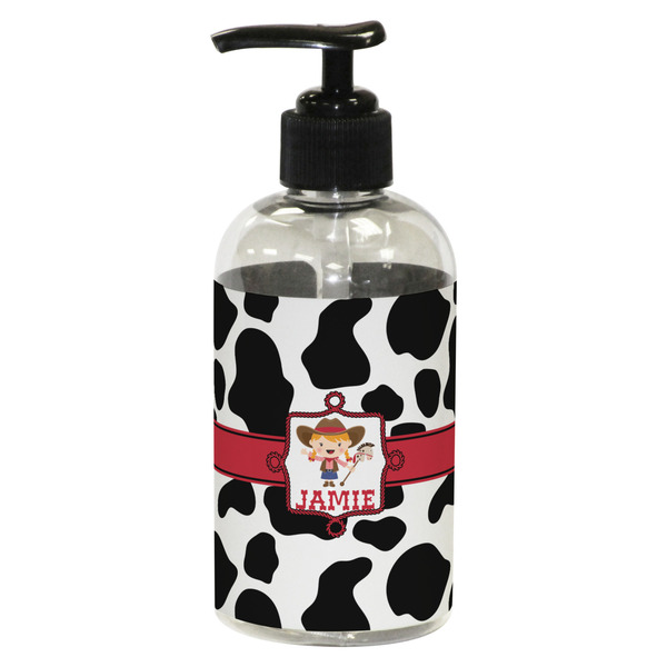 Cowprint Cowgirl Small Soap/Lotion Bottle