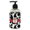 Cowprint Cowgirl Plastic Soap / Lotion Dispenser (8 oz - Small - Black) (Personalized)