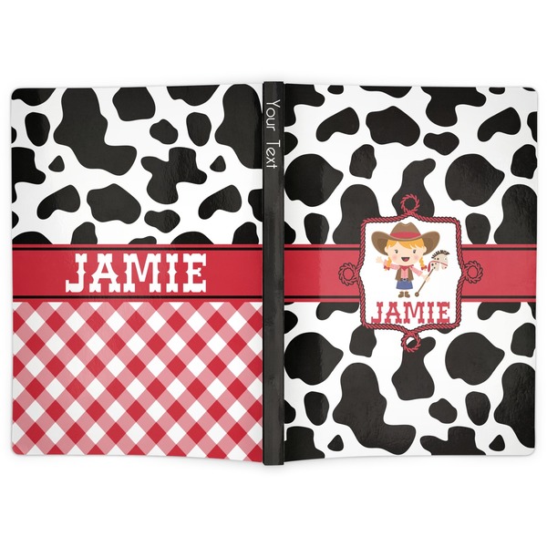Cowprint Cowgirl Soft Cover Journal - Apvl