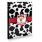 Cowprint Cowgirl Softbound Notebook - 5.75" x 8" (Personalized)