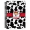 Cowprint Cowgirl Spiral Journal Large - Front View