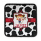 Cowprint Cowgirl Square Patch
