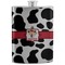 Cowprint Cowgirl Stainless Steel Flask