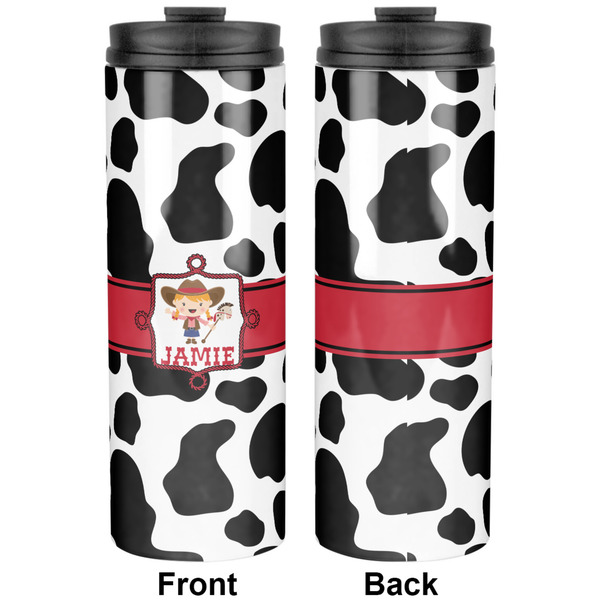 Cowprint Cowgirl Stainless Steel Tumbler - Apvl