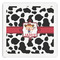 Cowprint Cowgirl Paper Dinner Napkin - Front View