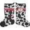 Cowprint Cowgirl Stocking - Double-Sided - Approval