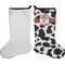 Cowprint Cowgirl Stocking - Single-Sided - Approval