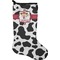 Cowprint Cowgirl Holiday Stocking - Neoprene (Personalized)