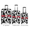 Cowprint Cowgirl Suitcase Set 1 - APPROVAL