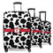 Cowprint Cowgirl Suitcase Set 1 - MAIN