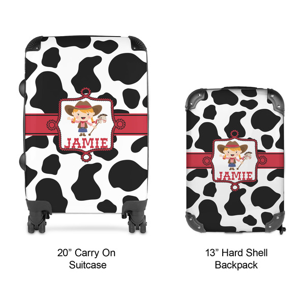 Cowprint Cowgirl Suitcase Set 4 - APPROVAL