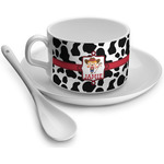 Cowprint Cowgirl Tea Cup (Personalized)