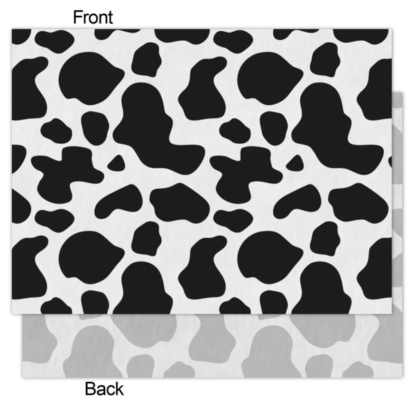 Cowprint Cowgirl Tissue Paper - Lightweight - Medium - Front & Back