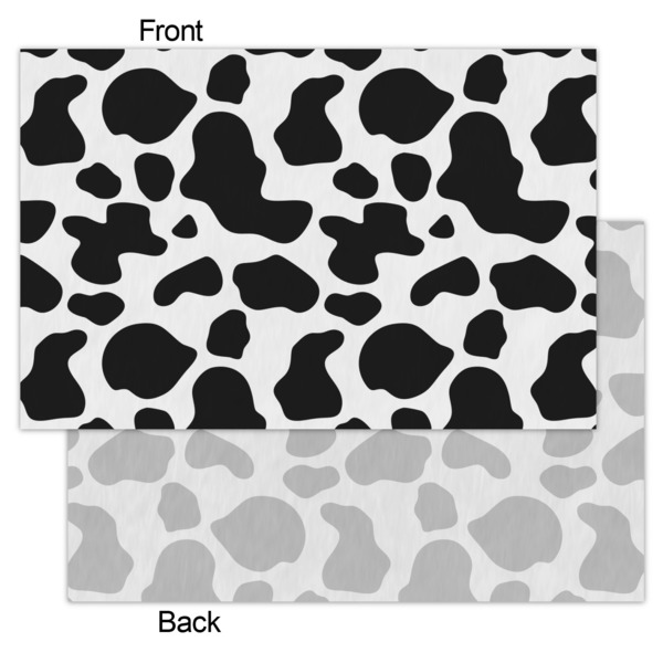 Cowprint Cowgirl Tissue Paper - Lightweight - Small - Front & Back