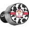 Cowprint Cowgirl USB Car Charger - Close Up