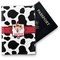 Cowprint Cowgirl Vinyl Passport Holder (Personalized)