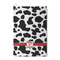 Cowprint Cowgirl Waffle Weave Golf Towel - Front/Main