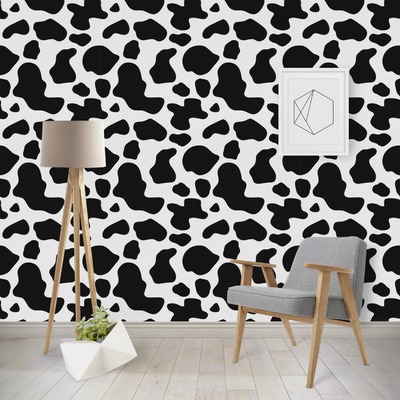 Cowprint Cowgirl Wallpaper & Surface Covering