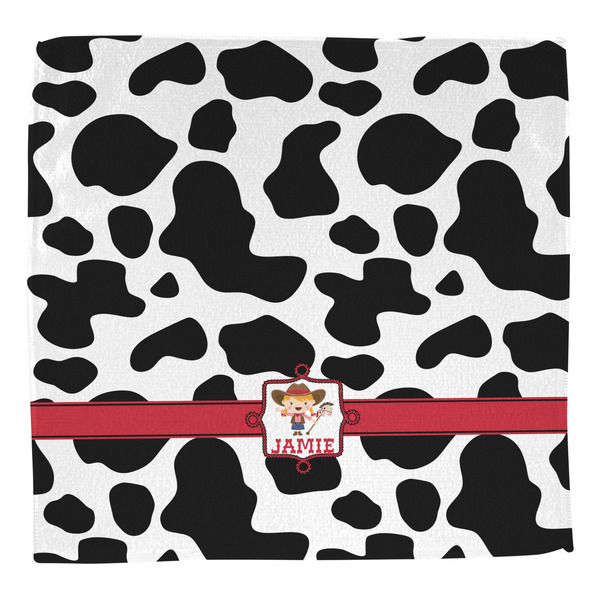 Cowprint Cowgirl Washcloth - Front - No Soap