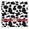 Cowprint Cowgirl Washcloth - Front - No Soap