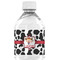 Cowprint Cowgirl Water Bottle Label - Single Front