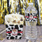 Cowprint Cowgirl Water Bottle Label - w/ Favor Box