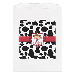 Cowprint Cowgirl Treat Bag (Personalized)