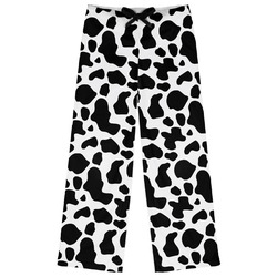 Cowprint Cowgirl Womens Pajama Pants (Personalized)