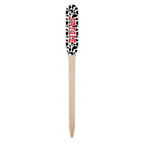 Cowprint Cowgirl Wooden Food Pick - Paddle - Single Pick