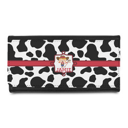 Cowprint Cowgirl Leatherette Ladies Wallet (Personalized)