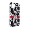 Cowprint Cowgirl iPhone 14 Tough Case - Angle