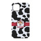 Cowprint Cowgirl iPhone 14 Tough Case - Back