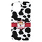 Cowprint Cowgirl iPhone 15 Plus Case - Back