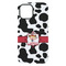 Cowprint Cowgirl iPhone 15 Plus Tough Case - Back