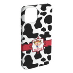 Cowprint Cowgirl iPhone Case - Plastic - iPhone 15 Pro Max (Personalized)
