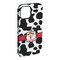 Cowprint Cowgirl iPhone 15 Pro Max Tough Case - Angle
