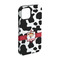 Cowprint Cowgirl iPhone 15 Pro Tough Case - Angle