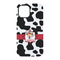 Cowprint Cowgirl iPhone 15 Pro Tough Case - Back