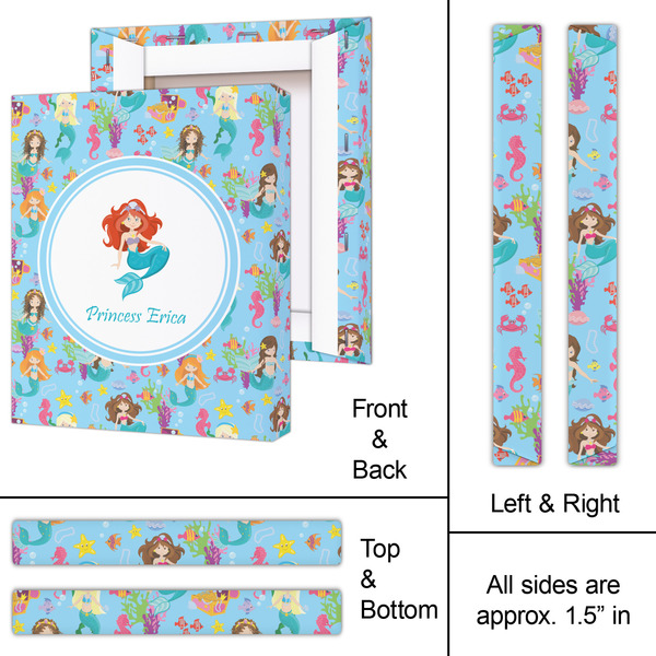 Mermaids 11x14 - Canvas Print - Approval