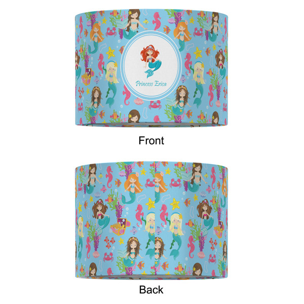 Mermaids 12" Drum Lampshade - APPROVAL (Fabric)