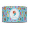 Mermaids 12" Drum Lampshade - FRONT (Poly Film)
