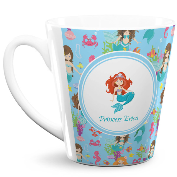 Custom Mermaids 12 Oz Latte Mug (Personalized)