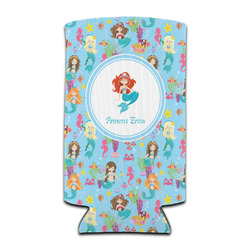 Mermaids Can Cooler (tall 12 oz) (Personalized)
