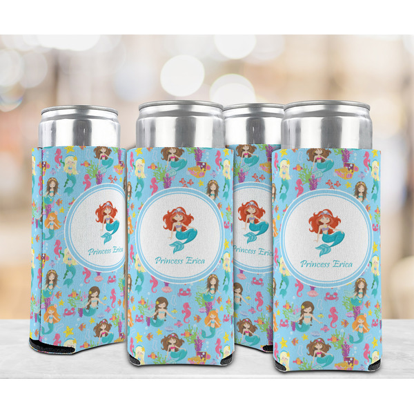 Mermaids 12oz Tall Can Sleeve - Set of 4 - LIFESTYLE