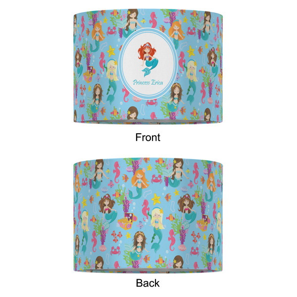 Mermaids 16" Drum Lampshade - APPROVAL (Fabric)